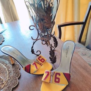 Vintage, Dolce & Gabbana ‘76 Slide Sandals , Size 37 (Euro) , Size 7 (US)